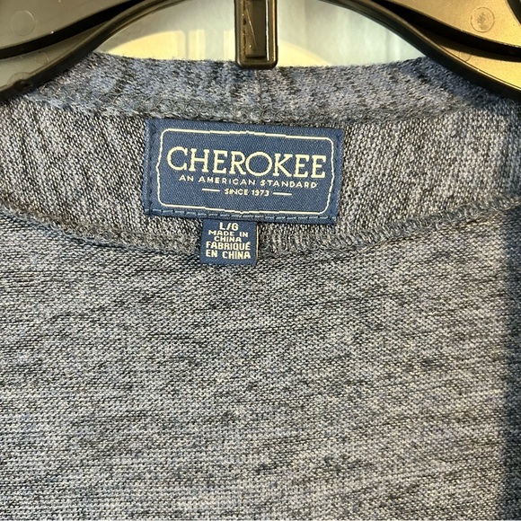 Women’s large Cherokee multicolor cardigan, long sleeve. New with tags. - Picture 5 of 8